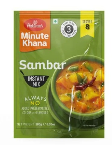 Haldiram’s Sambar Instant Mix 180g