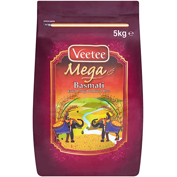 Veetee Mega Basmati Rice 10kg