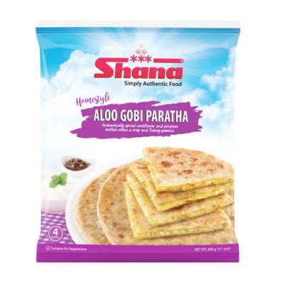 Shana Stuffed Paratha Gobi Aloo 4 pcs