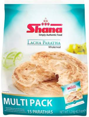 Shana Lacha Wholemeal Paratha Family Pack 1.2kg