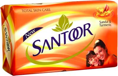 Santoor Soap (with Sandal & Turmeric) 100g