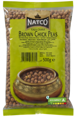 Natco Kala Chana (Brown Chick Peas) 500g