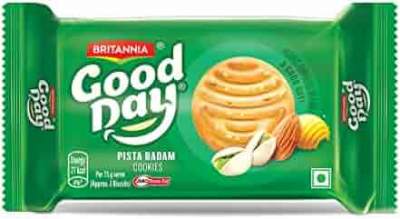Britannia Pista-Almond Biscuit 52g Pack of 10