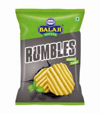 Balaji Rumbles Mint Twist Crisps (Large Pack) 135g