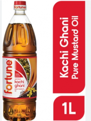 Fortune Pure Indian Mustard Oil 1L (Full Box of 12 bottles) *SUPER SAVER OFFER*